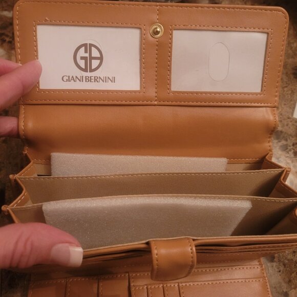 GIANI BERNINI - Trifold Lemon Print Wallet (Brand New) - Picture 9 of 10